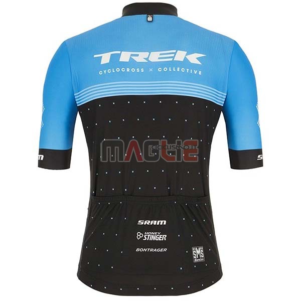 Maglia Trek Nero Manica Corta 2020 Blu